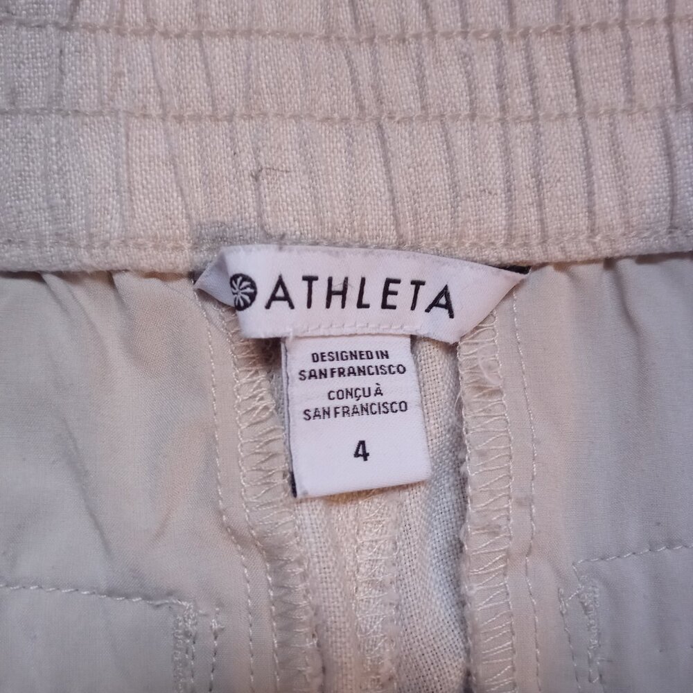 ATHLETA Voyager Linen Pant in undyed (sz4) - Picture 11 of 14